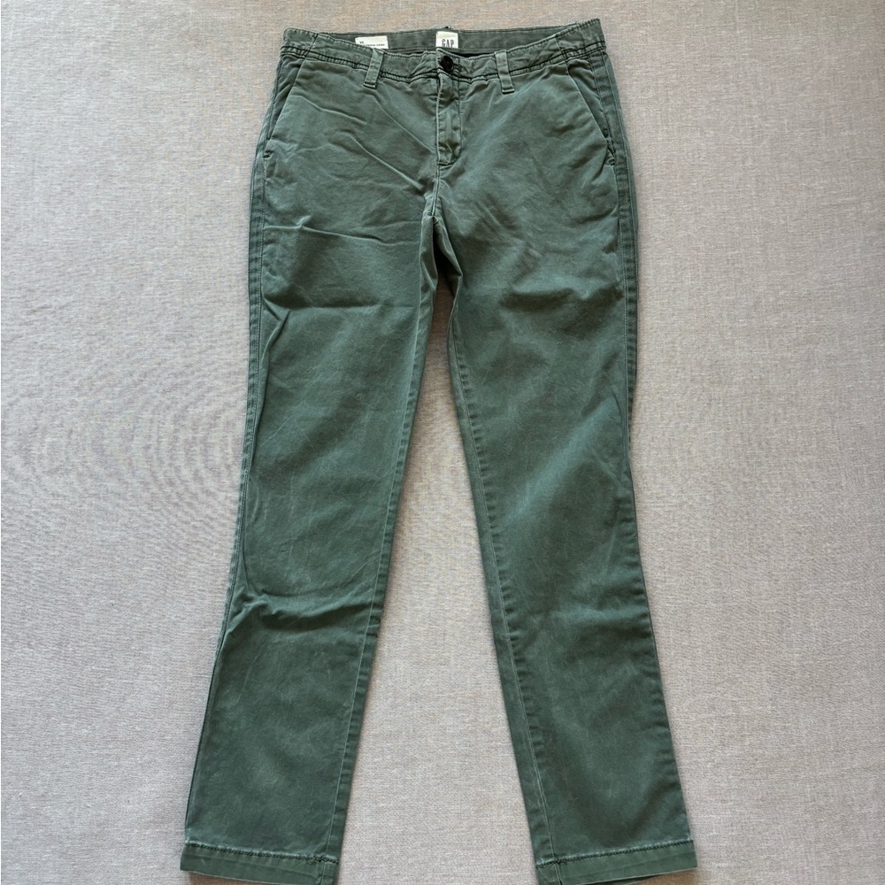 Gap army green pants. - Picture 3 of 15